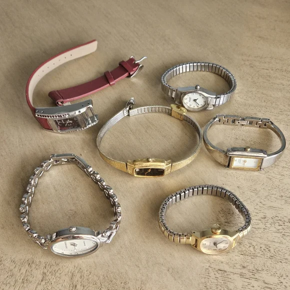 Watch Lot Vintage to Y2K for TLC Scrap Benrus Anne Klein Avon Timex Sharp - Picture 11 of 11